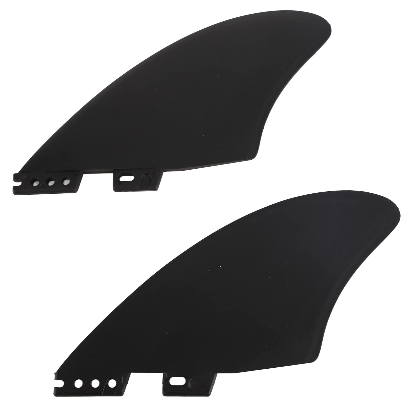 EIMSOAH 2PCS Surfboard Fin, Detachable PVC Fishtail Surfboard Fins, Paddle Board Fins Replacement Set, for Longboards Stand Paddleboards for FCS2 Generation