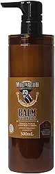 Balm Grande para Barba Muchacho Bay Rum - 500ml Hidrata, modela e perfuma