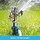 CELLFAST Pulsationssprenger Impulsprenger Pulsationsregner Professionell Gartensprinkler Rasensprenger Aus Metall Für Rasen Blumen Pflanzen Stufenregulierung Lux Ideal