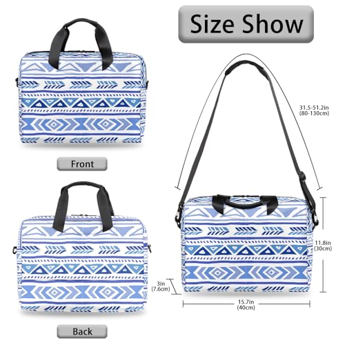 Maletín para Laptop 16 Pulgadas Azul Resistente al Agua miniatura 6