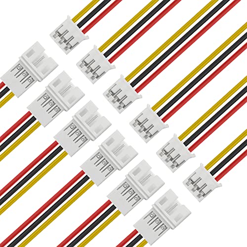 Cables conectores PH 2.0 3 pines WMYCONGCONG de 150mm para batería de micro drones y RC