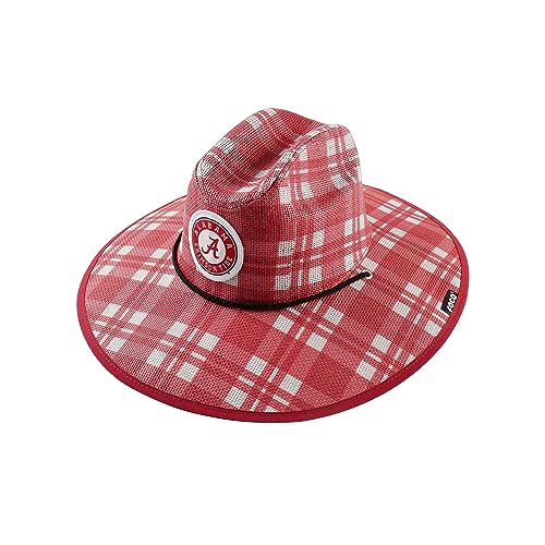 Image of FOCO NCAA College Team Logo Thematic Sun Straw Hat