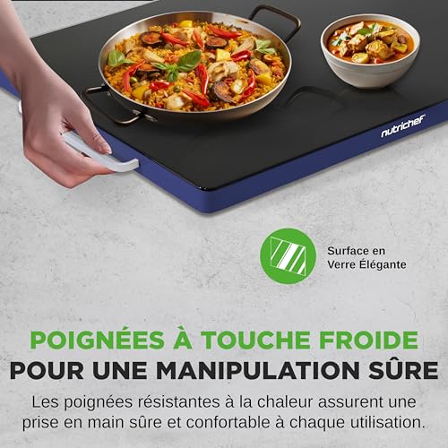 Plaque de cuisson électrique grand format 60-110 °C