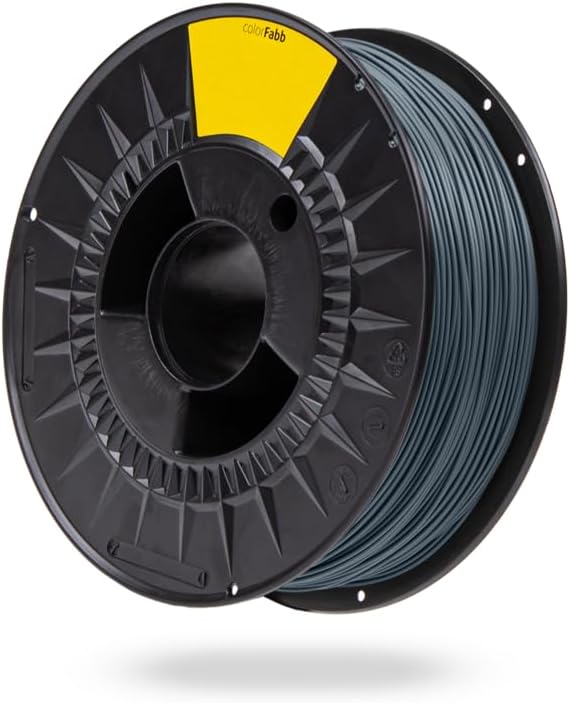 colorFabb PLA High Speed Pro Grey Blue 3D Printer Filament, 1.75mm Diameter, 1000g Spool, High Speed Printing, Excellent Toughness, Easy-to-Print