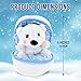 Made By Aliens Snowball Zip up Surprise Egg Stuffed Animal – 6 inch – Cute and Soft Plush Toy Assortment for Friends Family All Ages – Spring Holidays Easter Christmas (Polar Bear)