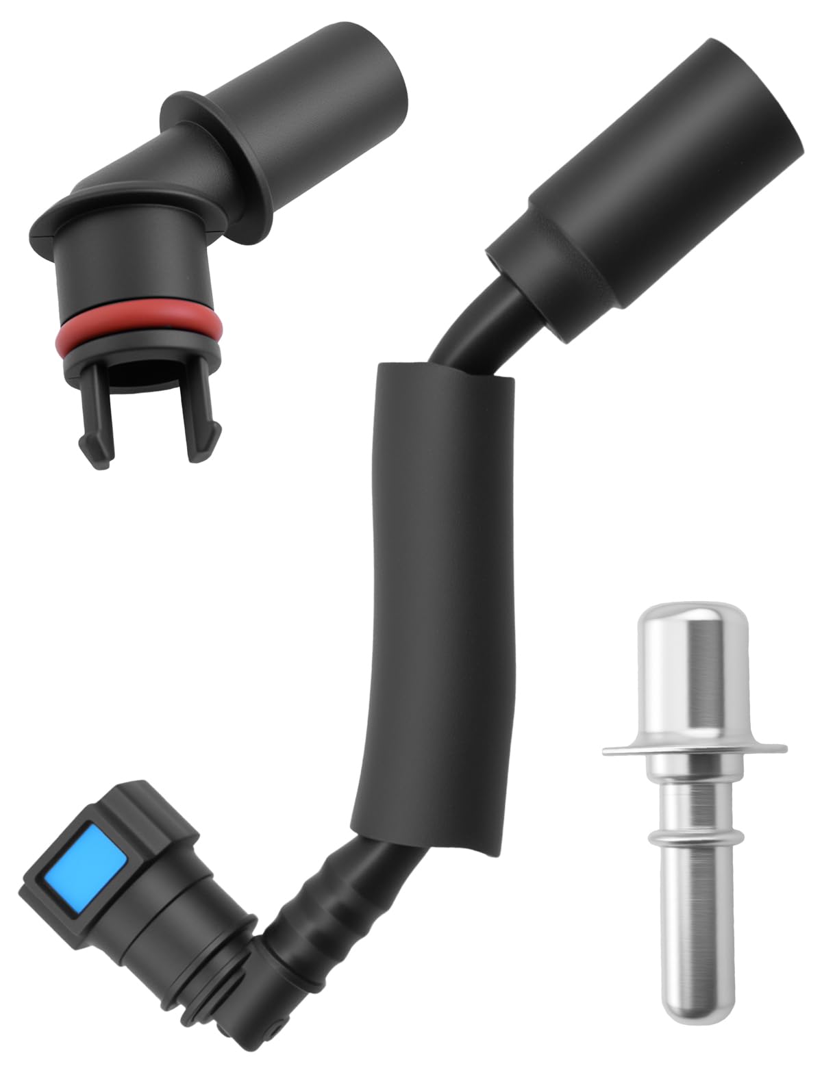 Positive Crankcase Ventilation Valve Tube Hose And PCV Valve Fitting Adapter Connector Right Kit Fit For Chevy Traverse Buick Enclave GMC Acadia 2012-2017, Replace 12648138 12681693 12583384 - View #13