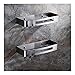 Produktbild AINIYF Badezimmer Regal Kein Bohren Adhesive Dusche Eckablage 2 Tier, an der Wand befestigtes Nichtrost Aluminium-Stock-Badezimmer Regal Caddy mit Haken (Size : Double Layers)
