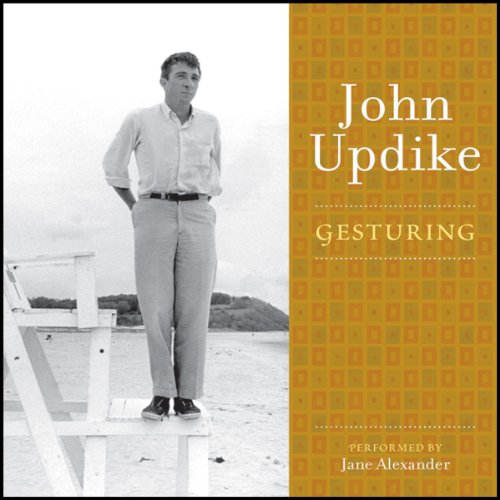 Gesturing Audiolibro Por John Updike arte de portada