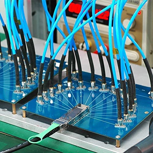 Image of 10Gtek 40G QSFP+ to 4xSFP+ Breakout DAC - 40GBASE-CR4 Passive Direct Attach Copper Twinax QSFP to SFP Cable for Juniper QFX-QSFP-DACBO-5M Devices, 5-Meter(6.5ft)
