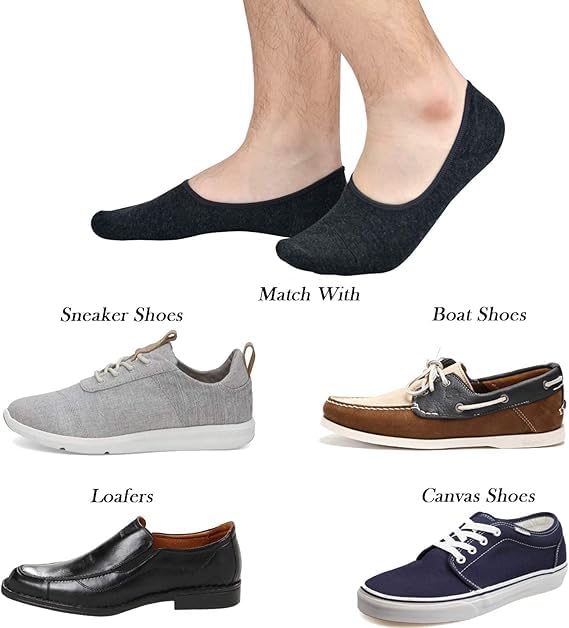 ZensoO Premium No Show Loafer Socks for Men & Women Combo Pack of 5 β Comfortable, Stylish, Breathable Cotton, Anti-Slip Grip for Sports & Casual Use, MultiColor 3