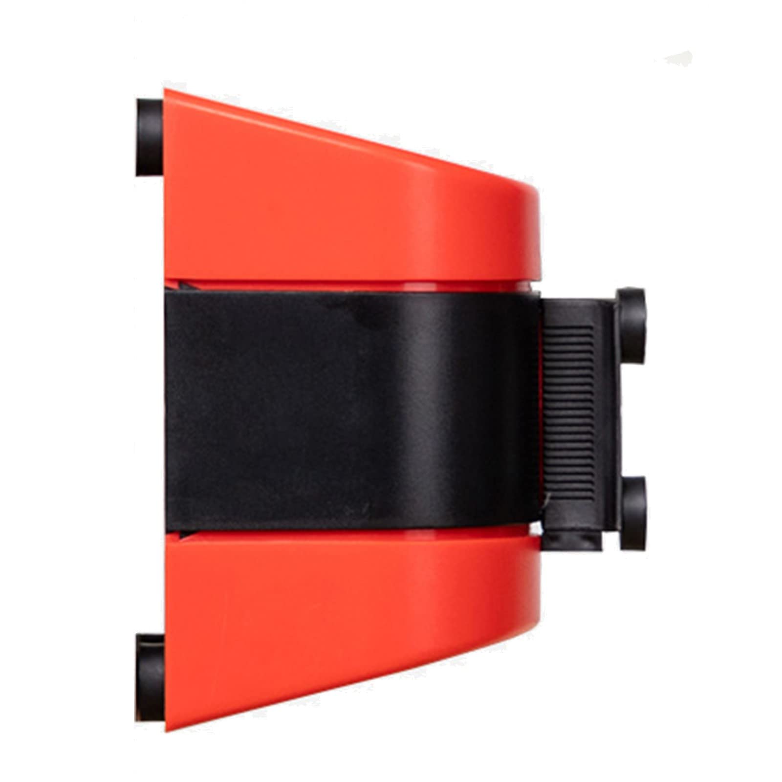 OUdini Wall Mounted Safety Retractable Belt Barrier, Warning Belt Yellow/Black Stripe Caution Danger for Outdoor Sport Stanchion Queue/5M/16.4Ft
