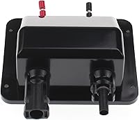 Vista 5 de Caja de prensaestopas solar de doble cable con cable de extensión solar suave 10AWG de 0.33 pies, glándula de entrada solar de ABS impermeable