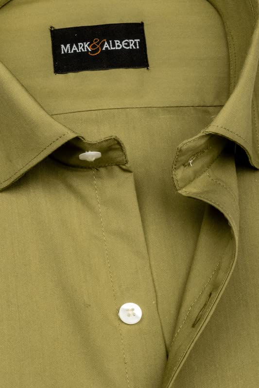 Image of MARK & ALBERT Men's Half Sleeves Regular Shirt
