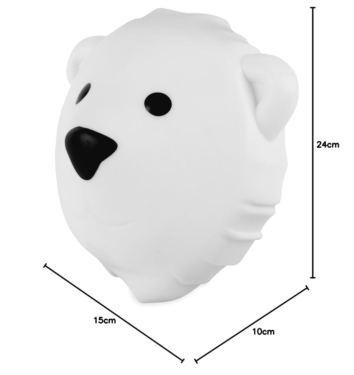 LUCE NOTTE BJORN ORSO BIANCO