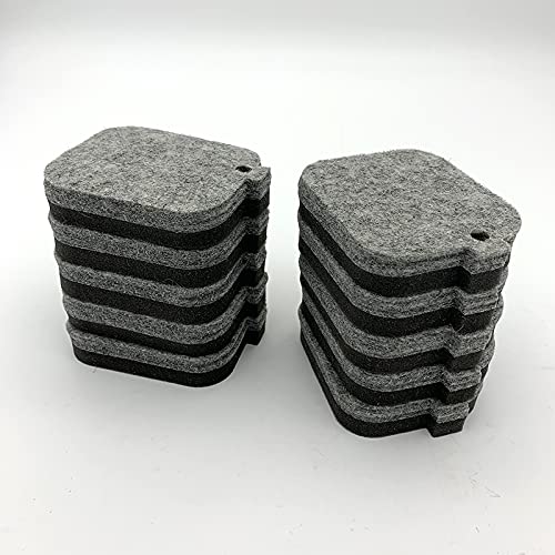 10 X Piankowy środek czyszczący do filtrów powietrza, pasuje do dmuchaw S-tih-l SH55 BR45 SH85 Wymień części OEM 4229 120 1800