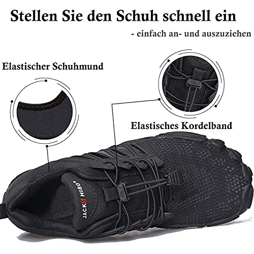 JACKSHIBO Unisex Minimalistische Trailrunning Barefoot Schoenen Heren Dames Lichtgewicht Sportschoenen voor Sportschool… - Image 4
