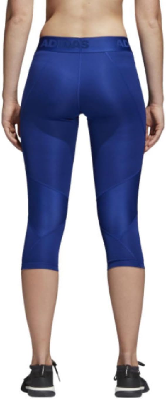 adidas Women's Alphaskin Sport 3/4 Tights, Mystery Ink