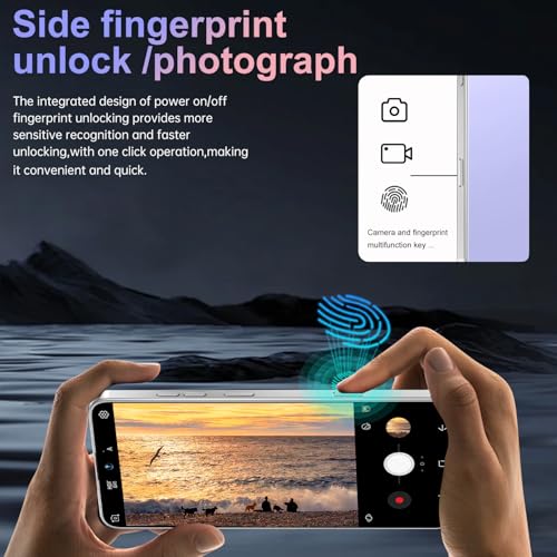 Image of 17PROMA X Smartphone: Snapdragon 8 Gen 3, 12GB RAM + 512GB Storage, 7000mAh Battery, 6.99-inch Display, 68MP+108MP Camera, Android 15, 5G, Dual SIM - Superior OS Outperforms Competitors (Pale purple)