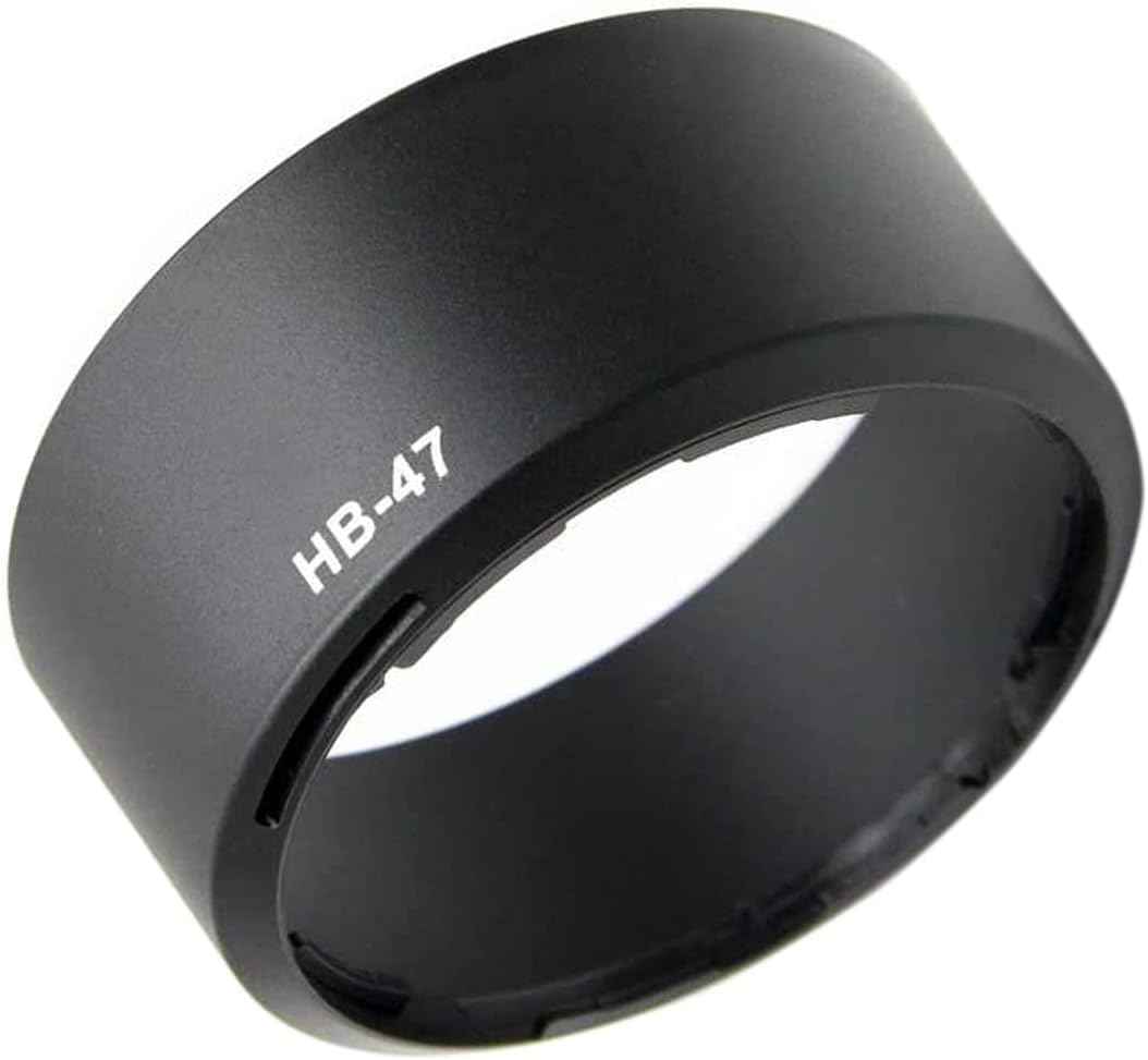 Hanumex HB-47 Lens Hood for Nikon AF-S Nikkor 50mm f/1.8G & 50mm f/1.4G Lenses (Not Compatible with AF Models) - 58mm Lens Hood Shade, Black-image-42