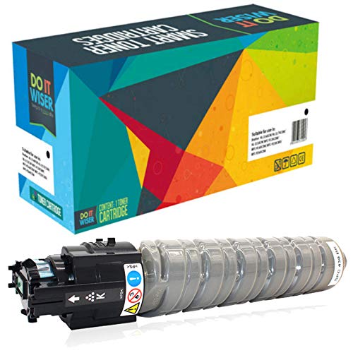 Doitwiser Cartucho de Tóner Compatible de Alto Rendmiento para Usar en Lugar de Ricoh Aficio SP C430DN SPC430e SP C430 SP C431DN SP C431 SP C440 SP C441 | Nashuatec | Rex-Rotary Negro