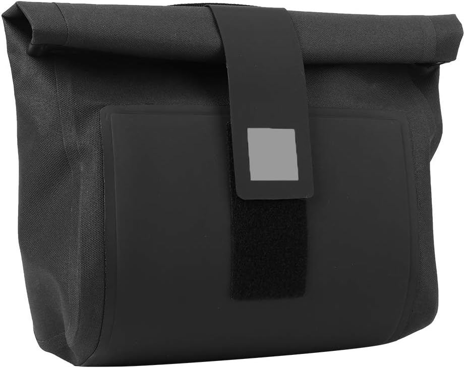 Full Mountain Bike Handlebar Bag, Cycling Front Pouch Accessories, TPU Composite Fabric with Rubber Material, Scratch for Road Mountain Biking