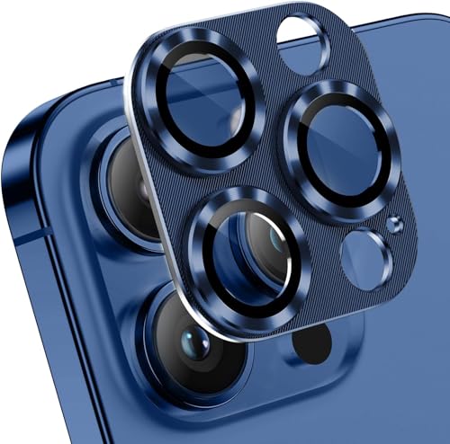 Image of Camera Lens Protector Compatible for Iphone 14 Pro Blue Pack of 1