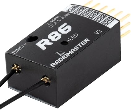 Radiomaster R86 V2 6ch SFHSS Compatible PWM Receiver