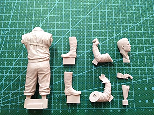 PANGCHENG 1/16 Us Tank Commander 120Mm Figura de Resina miniatura 5