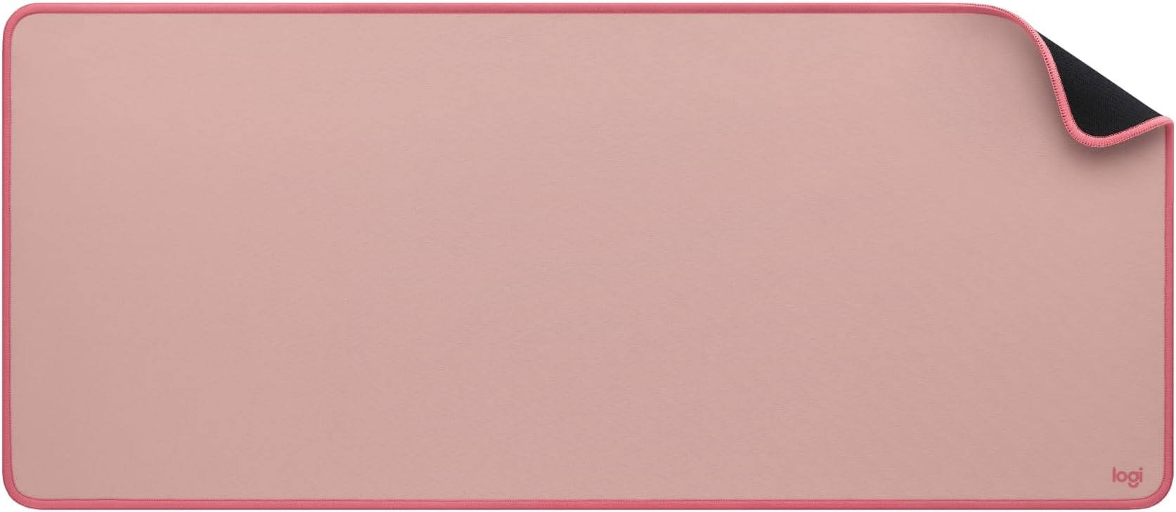 Desk Mat - Studio Series, Multifunctional Large Desk Pad, Extended Mouse Mat, Office Desk Protector with Anti-Slip Base, Spill-Resistant Durable Design-Dark Rose (956-000045)