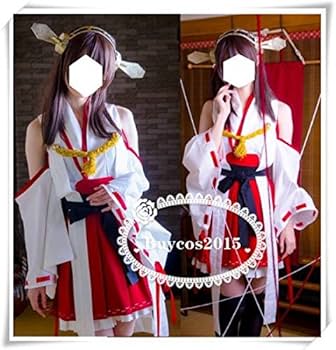 月末特価　艦隊これくしょん　艦これ　金剛型　榛名　コスプレ衣装　ウィッグ 月末特価 艦隊これくしょん 艦これ 金剛型 榛名 コスプレ衣装 ウィッグ