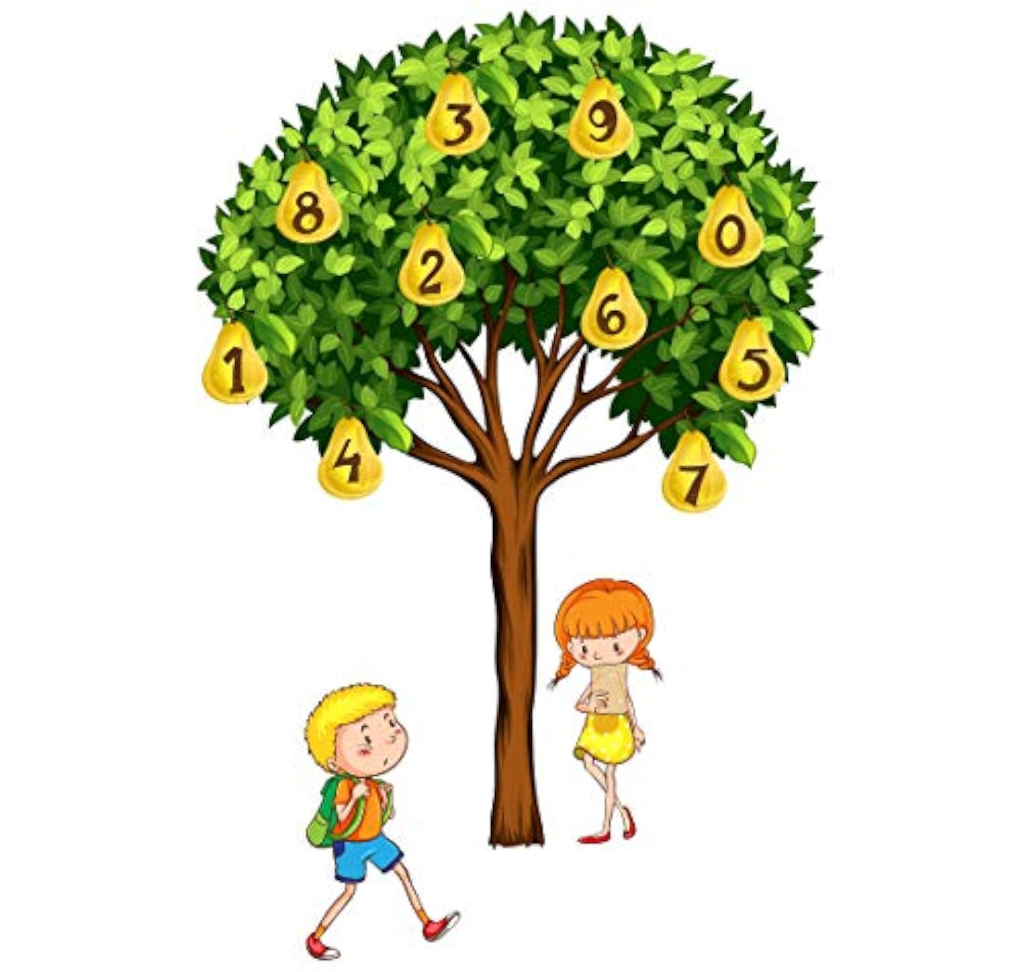 Kids Mango Tree Extra Large Vinyl Wall Sticker