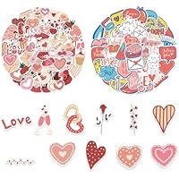 107 pegatinas de amor para San Valentín, pegatinas estéticas con
