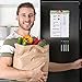 Magnetic Meal Planner for Refrigerator A4-8.5 x 12 Weekly Menu Magnet Fridge Menu Board for Kitchen Dry Erase Menu Board for Fridge Dinner Magnetic Menu Board with Dry Erase Grocery List for Fridge