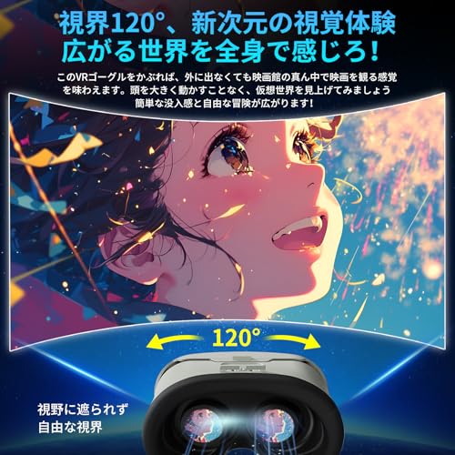 Wtimesie VRゴーグル B0D8KVR6MJ の商品画像 1
