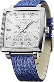 Doctor Who Tardis Adult Analog Watch, White & Blue