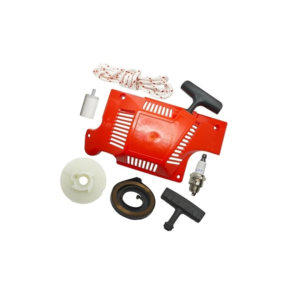 Kit corde de lanceur et bougie pour préparer le bois de chauffage