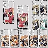 TAMUE ハイキュー スマホケース Samsung用ケース galaxyケース ゴミ捨て場の決戦 日向翔陽 孤爪研磨 影山飛雄 月島蛍 北信介 黒尾鉄朗 菅原孝支 Samsung保護ケース 保護ケース Galaxy S24ケース Samsung多機種対応 誕生日 プレゼント (Samsung Galaxy S24 Ultra,8)