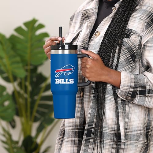 Image of FOCO NFL unisex-adult NFL Team Logo Insulated Travel Mug 40oz XL Tumbler