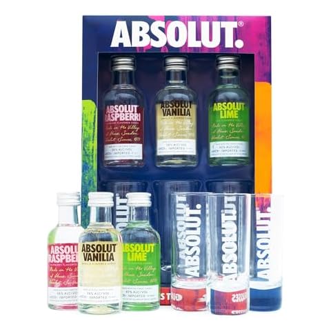 Absolut Vodka Flavoured Miniature Gift Set Cover