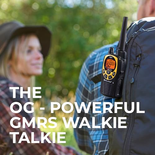 Midland GXT1030VP4 GMRS Two-Way Radio (50-Channel, Long Range, 142 Privacy Codes, SOS, NOAA, Rechargeable Nickel Battery, Black/Yellow, 2-Pack) - Image 5