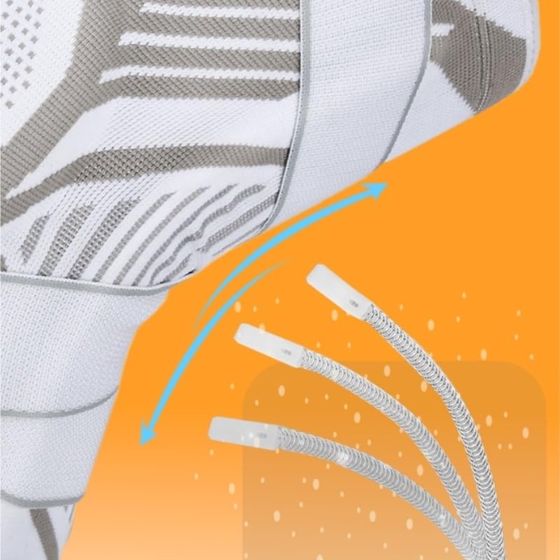 Exercise, protection Sports Anti-collision Kneepads Cycling Protection Equipment Breathable Knees for Fitness, cycling, running, playing football(Gray,Large)