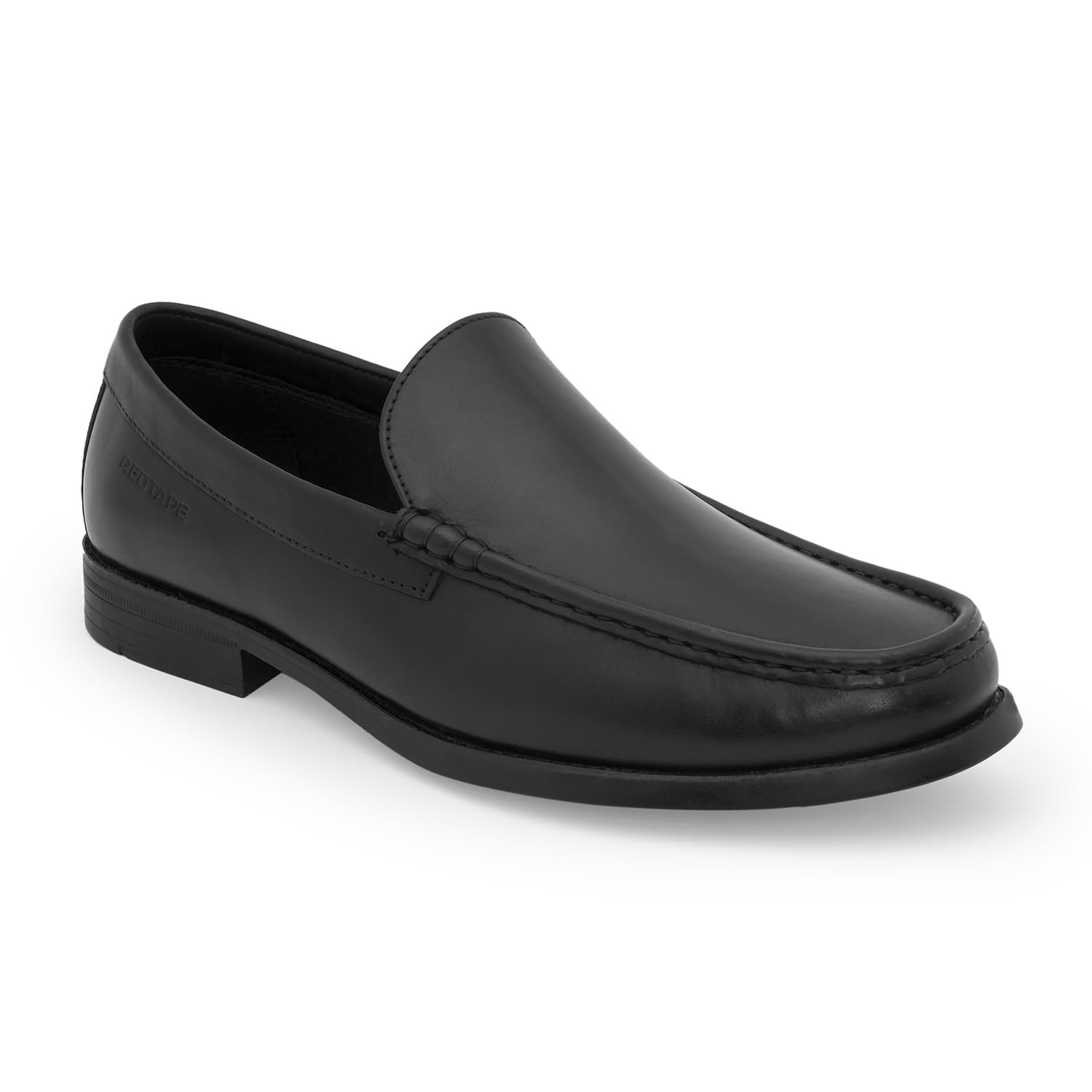 Loafer Shoes for Men in Black | Low-Cut Formal Dress Shoes. | Black | 8 UK-image-25