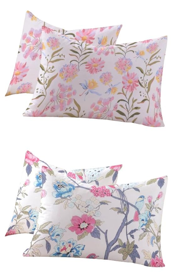 Image of RD TREND Pillow Covers Set of 2 | 210 TC Glace Cotton | Soft & Breathable