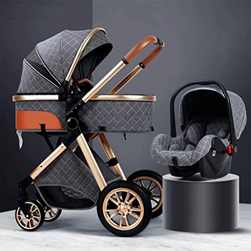 Uigjiog Sports 3-in-1 Kinderwagen Grau