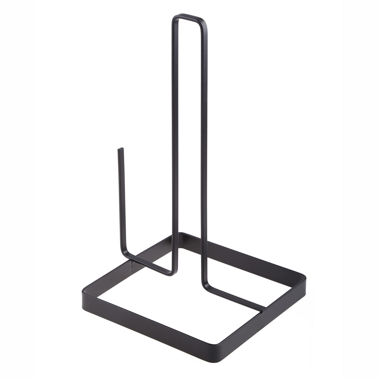 Soporte vertical de metal contra el desorden de rollos en tu cocina