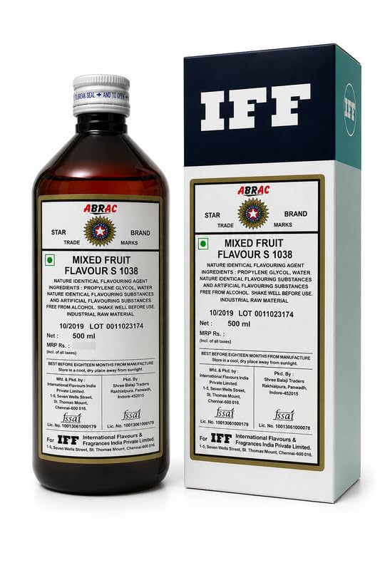 Image of IFF, Mixed Fruit S1038M Flavour , Artificial Flavouring Agent - 500 ML