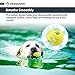 SKIPDAWG Hunde-Ball Breezy, Leichter Ball mit luftdurchlässiger Rippenstruktur, ideal zum Apportieren, sehr gut für Ballschleuder [2er Set]