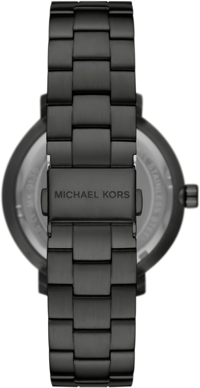 Michael Kors Orologio Blake da uomo, movimento al quarzo a tre lancette o cronografo con cinturino in acciaio inossidabile