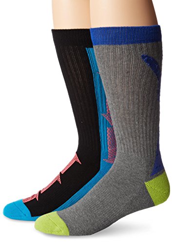 K. Bell Socks Men's 2 Pack Hand and Arrows Tech Crew Sock