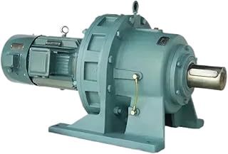 Single Phase AC 220v 750W Motor with Reducer 300 RPM 500 RPM Aluminum Shell Electric Motor Pure Copper Winding Motor DIY(750W 500RPM 1HP)